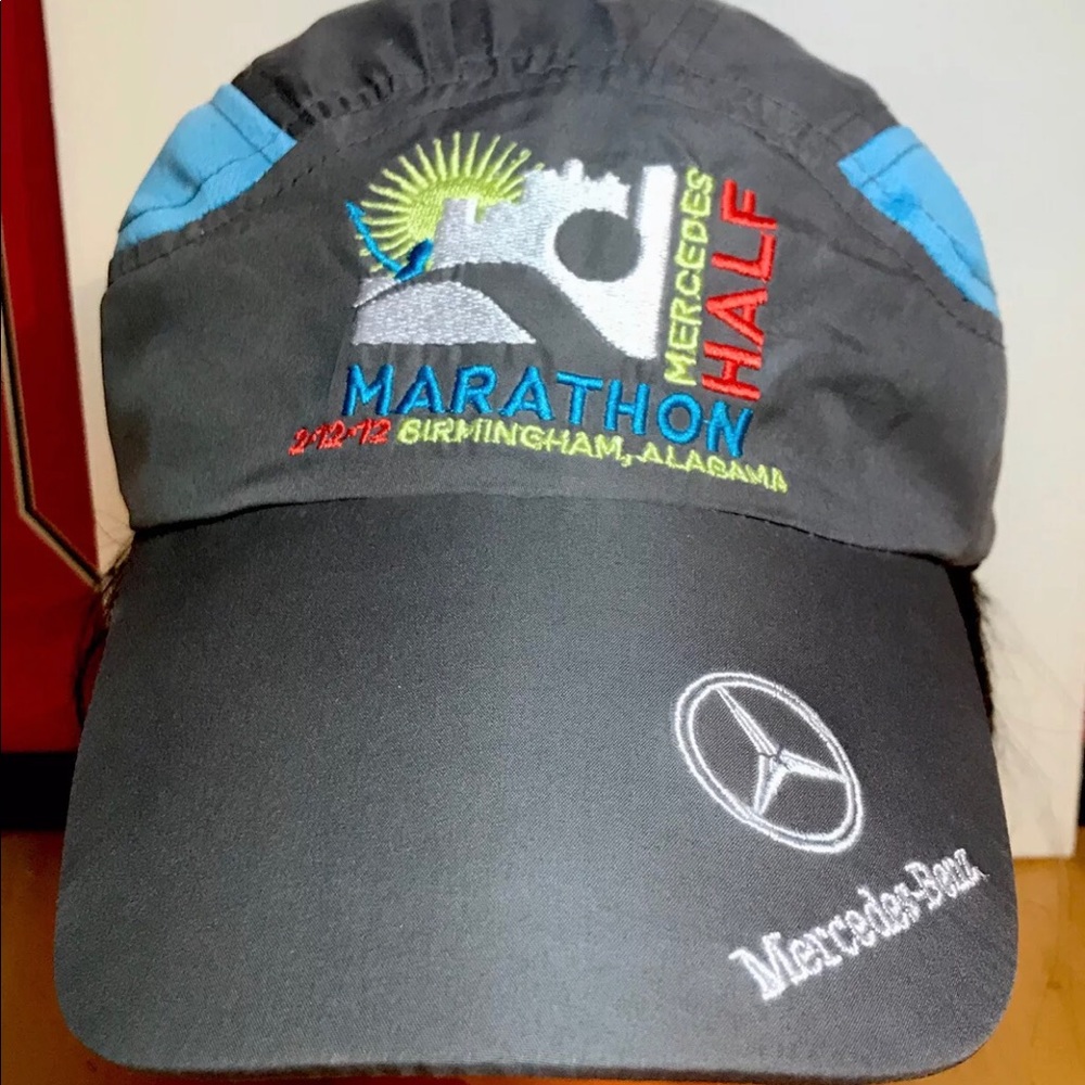 Mercedes Marathon running jog cap hat NEW. !
